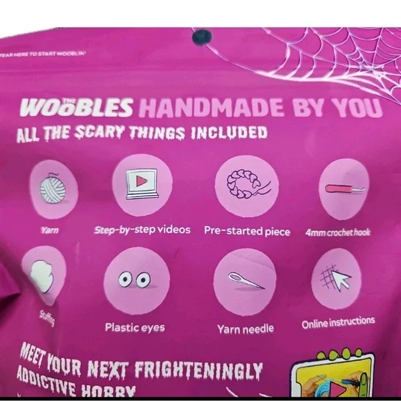 NEW The Woobles Halloween MAISEY Candy Corn Walmart Exclusive RARE Unopened - Picture 3 of 5